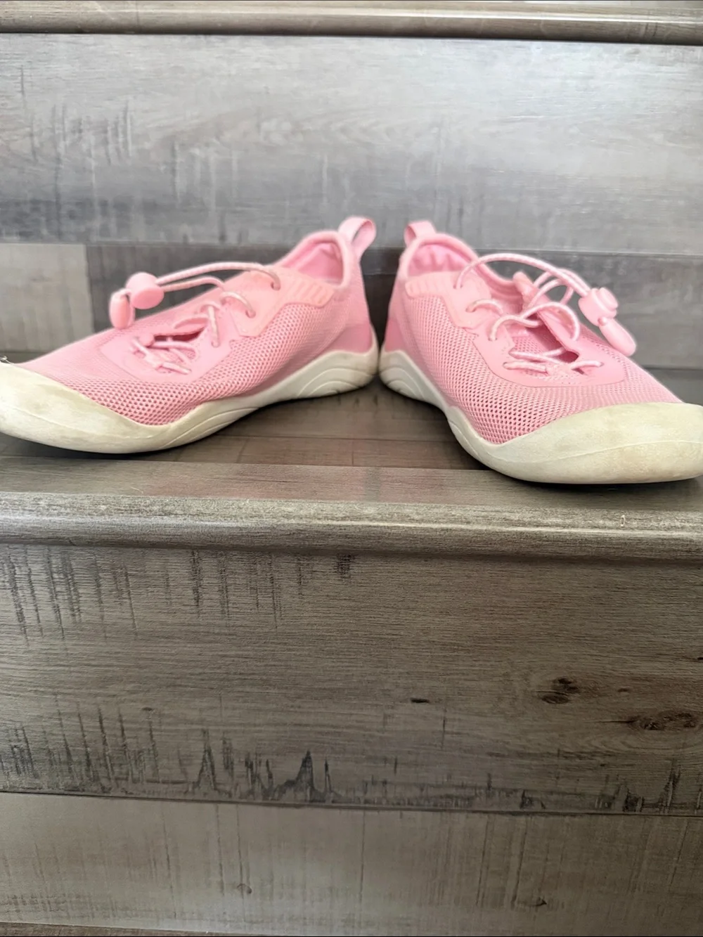 all in motion Light Pink Mesh Water Shoes with Toggle